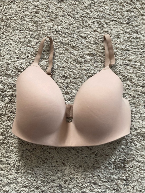 Victoria's Secret Other - Pink Victoria’s Secret Seamless beige T-Shirt Bra lightly padded size 34DDD